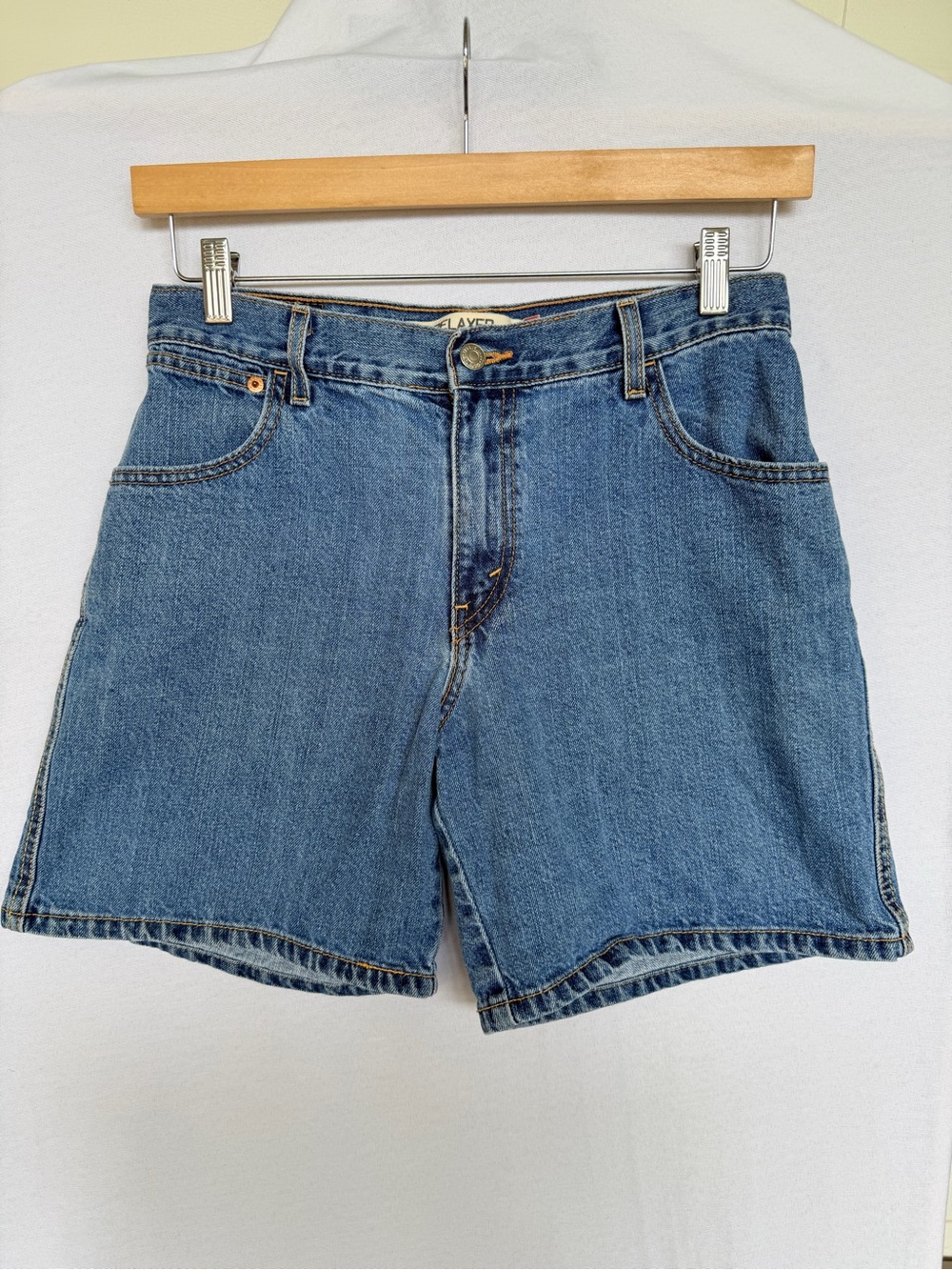 Levi’s 550 Relaxed Denim Shorts High Rise Vintage Mom Jean Shorts 8